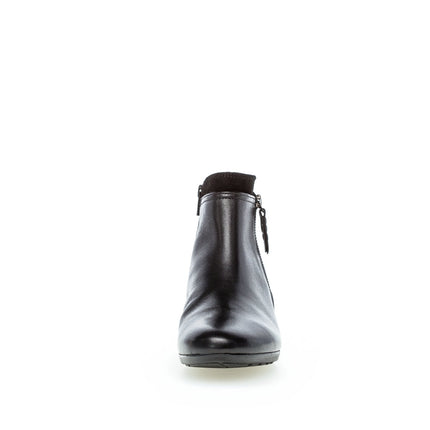 Gabor 72.718.57 Briano Black Leather Ankle Boot