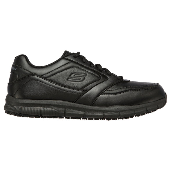 Skechers 77156EC Work Relaxed Fit: Nampa SR Black