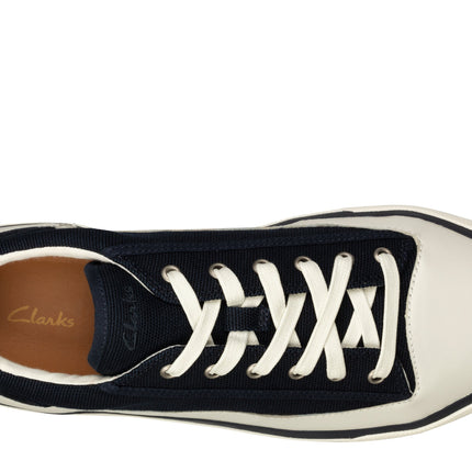 Clarks Aceley Lace Navy Canvas