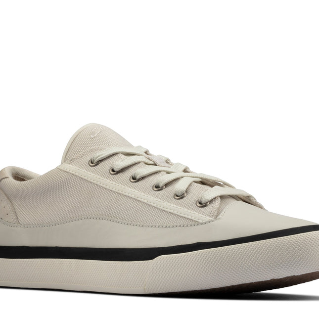 Clarks Aceley Lace White Canvas M
