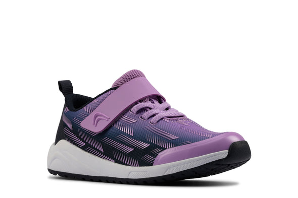 Clarks Aeon Pace Youth Purple