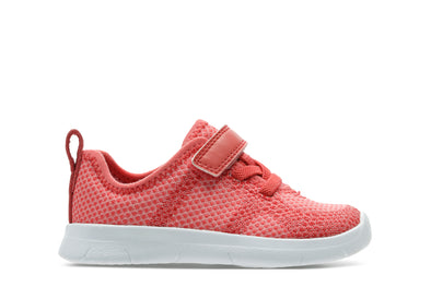 Clarks Ath Flux Toddler     Coral