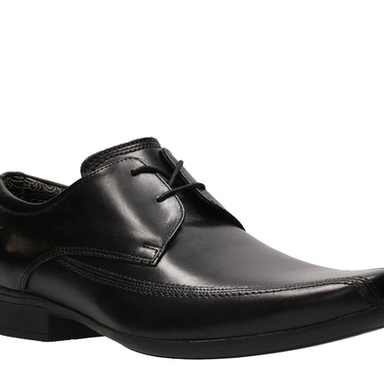 Clarks Aze Day Black Leather