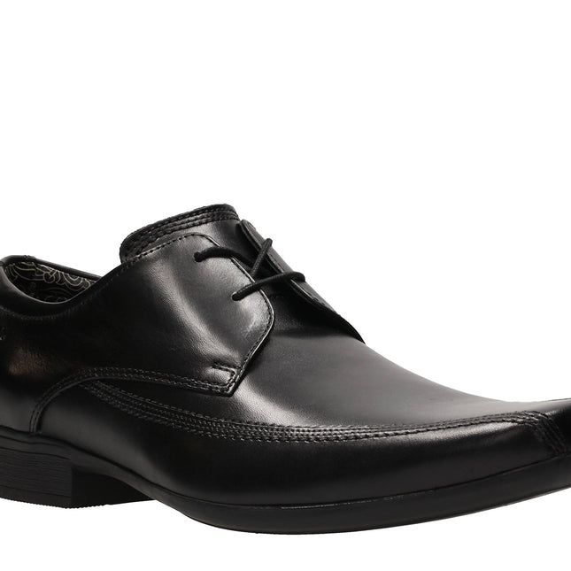 Clarks Aze Day Black Leather