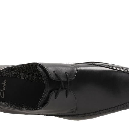 Clarks Aze Day Black Leather