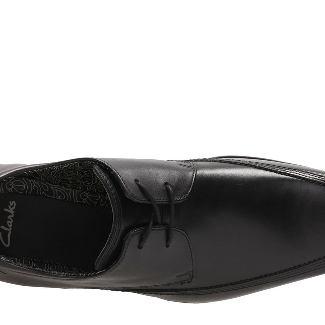 Clarks Aze Day Black Leather
