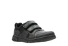 Clarks Blake Street Black Leather - Extra Wide Fit