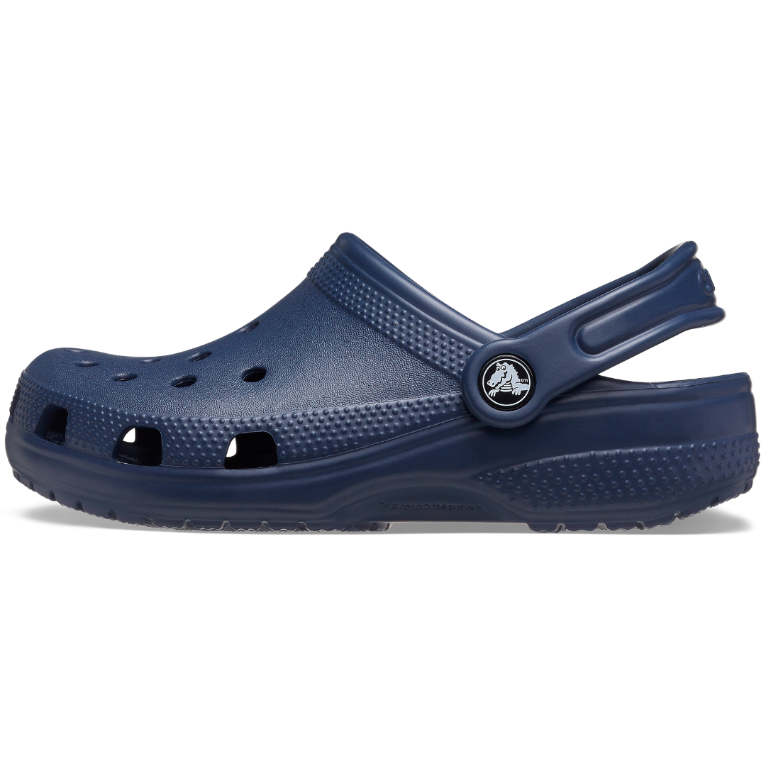 Navy blue top mens crocs