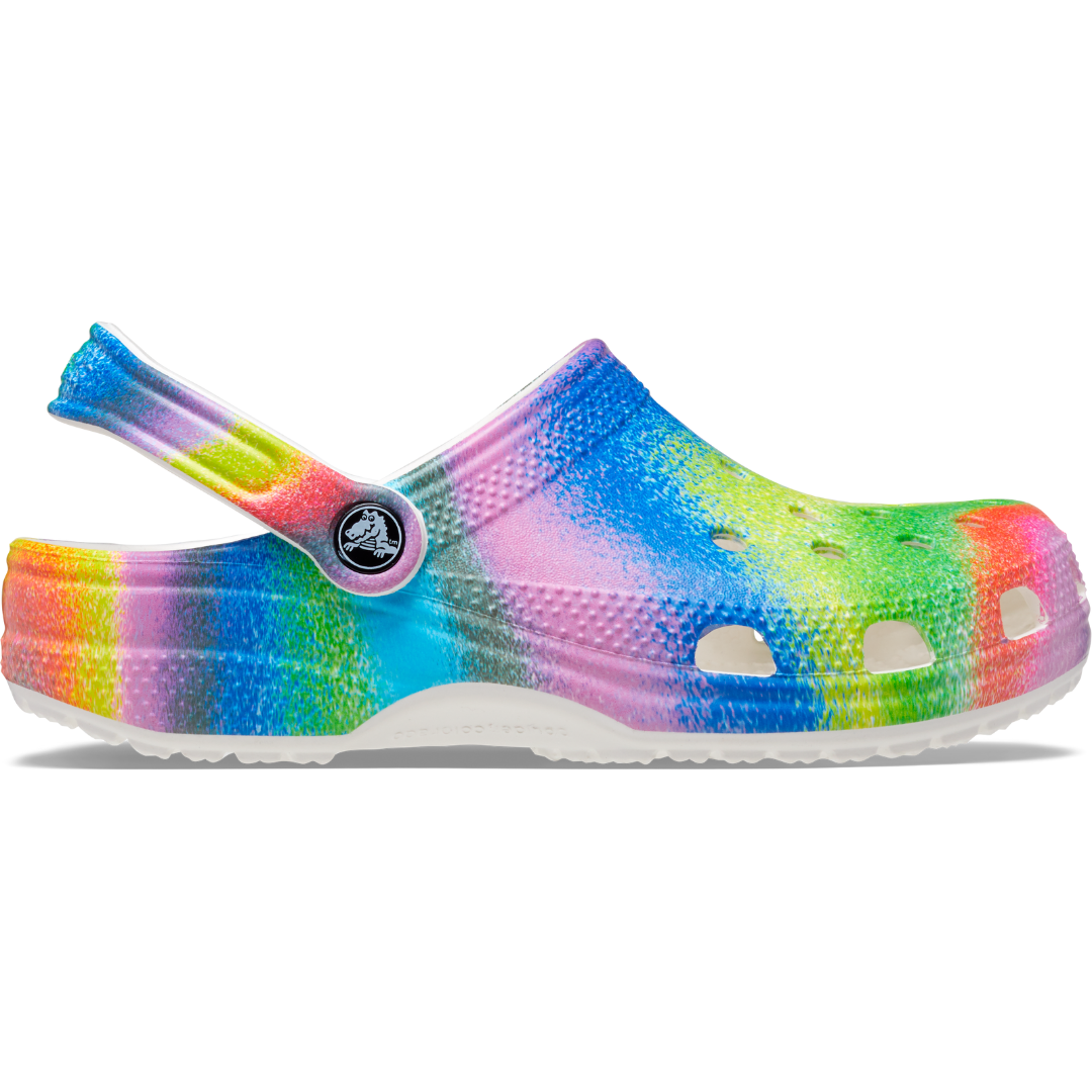 Cheap sales rainbow crocs