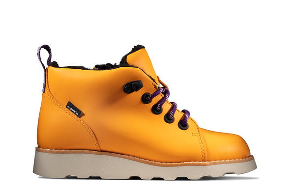 Clarks Crown Tor K Yellow Leather