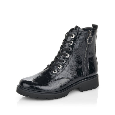 Remonte D8671-02 Black Patent