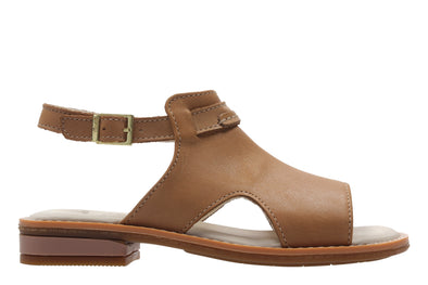 Clarks Darcy Lily Tan Leather