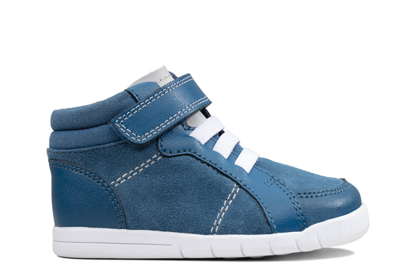 Clarks Emery Beat Toddler Blue Suede