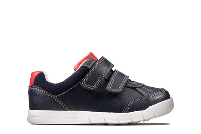 Clarks Emery Sky Toddler Navy Leather