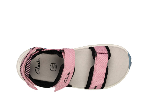 Clarks Expo Sea Kid Pink Synthetic