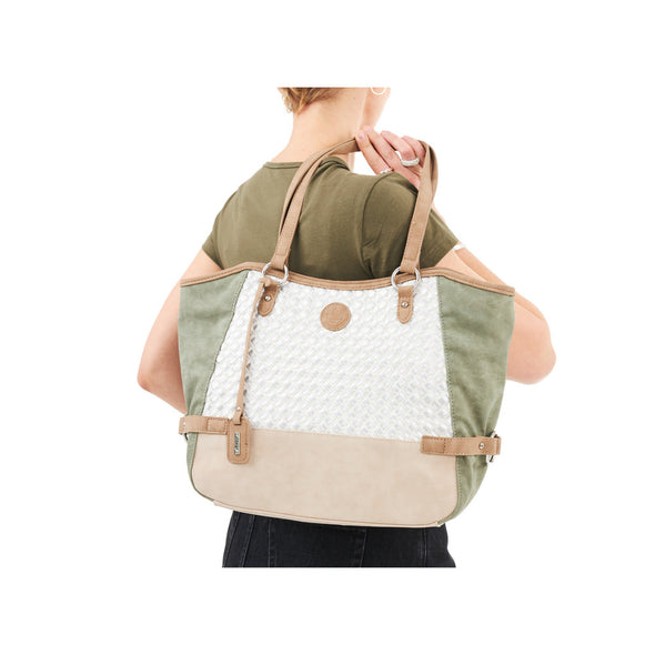 Rieker H1066-96 White / Ginger