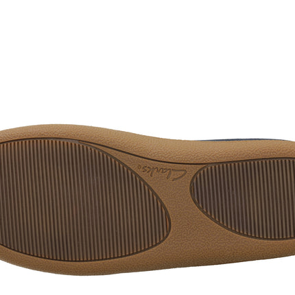Clarks Home Mule Navy Suede