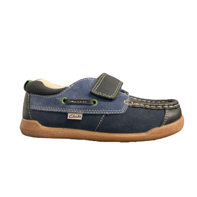 Clarks BRAMBLING INF Navy Leather
