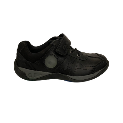 Clarks Goal Class Inf Black Leather