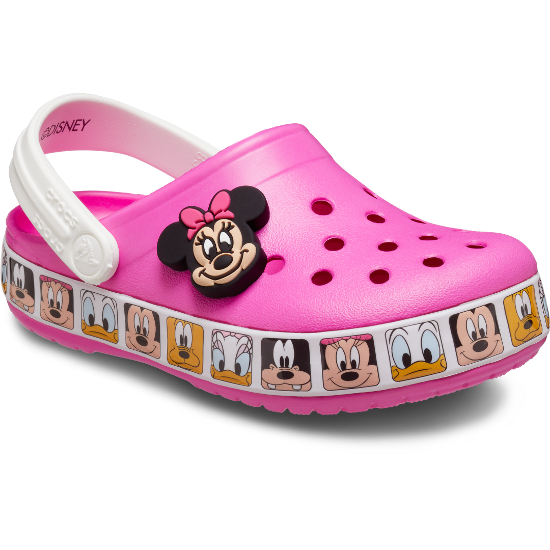 Minnie mouse hot sale croc sandals