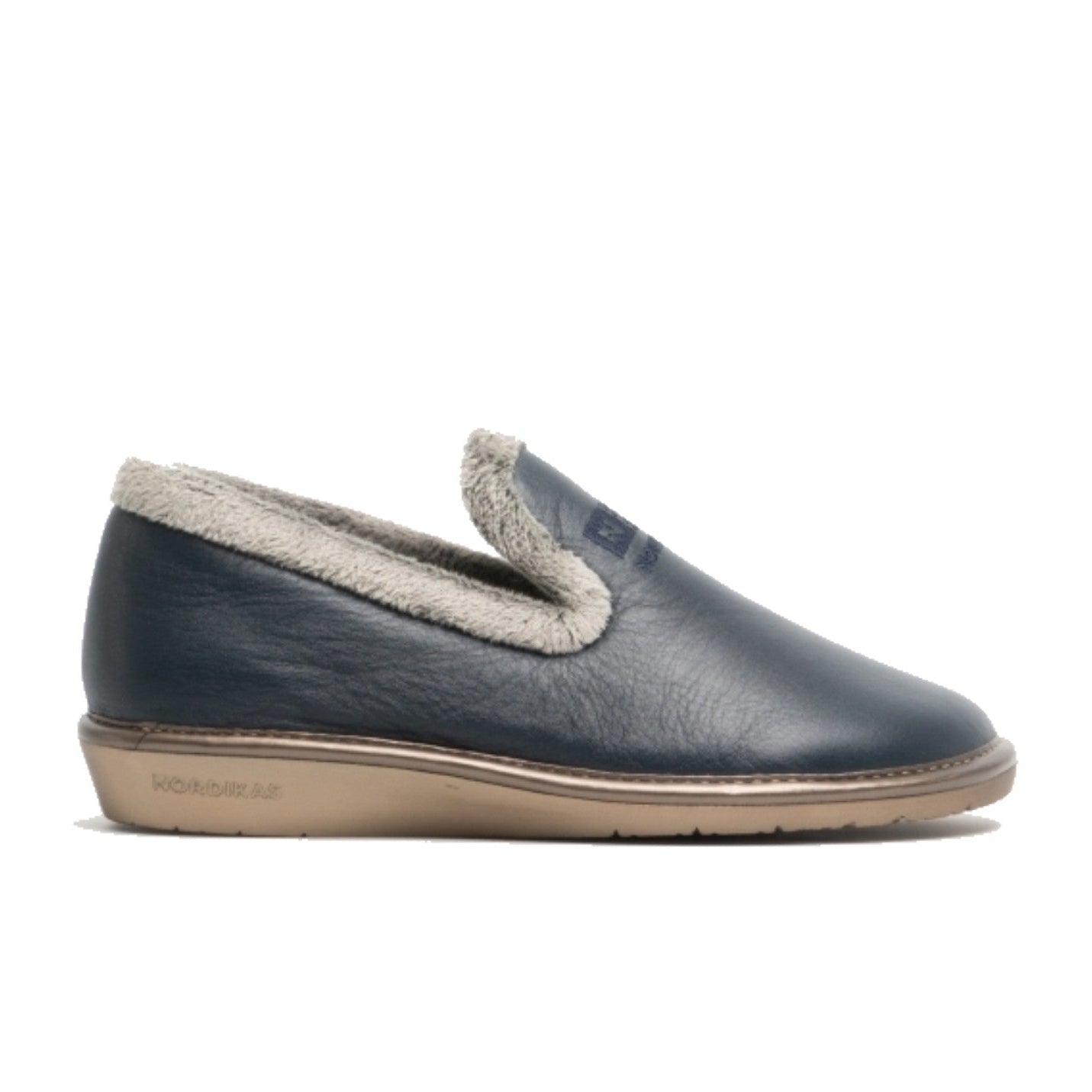 Nordikas 305 O Navy Leather Snow Grey Trim Central Shoes Limerick Kilrush