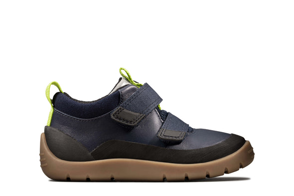 Clarks Play Hike Toddler Navy Leather
