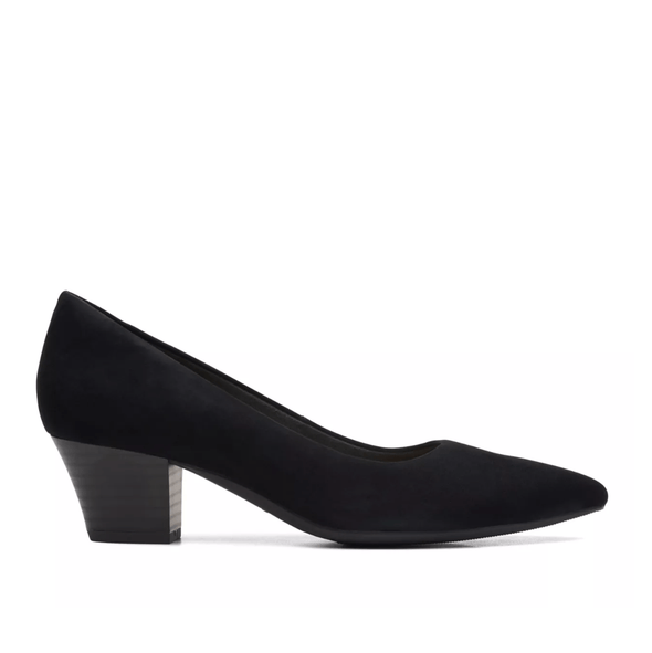 Clarks Teresa Step Black Sde