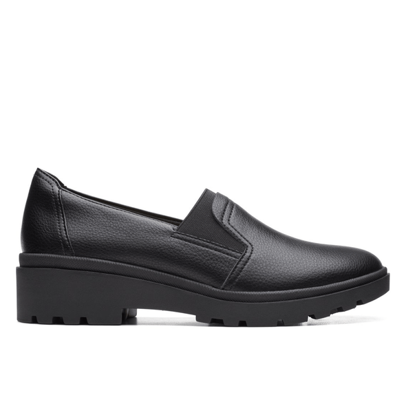 Clarks Calla Rae Black Leather