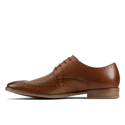Clarks Stanford Limit Tan Leather