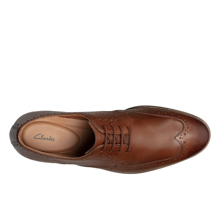 Clarks Stanford Limit Tan Leather