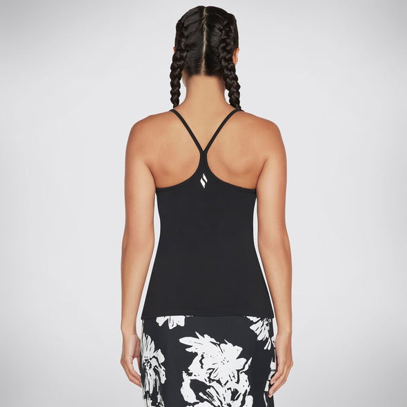 Skechers GoWalk Racerback Shelf Bra Tank Black