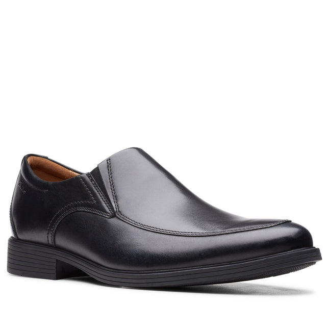 Clarks Whiddon Step Black Leather