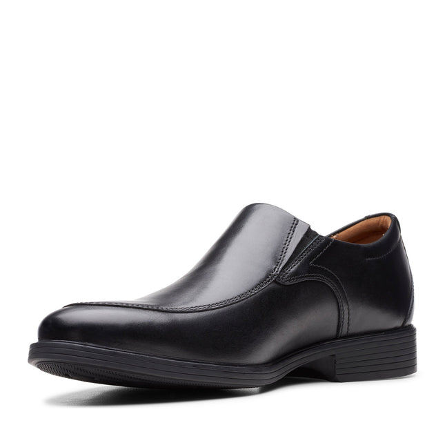 Clarks Whiddon Step Black Leather
