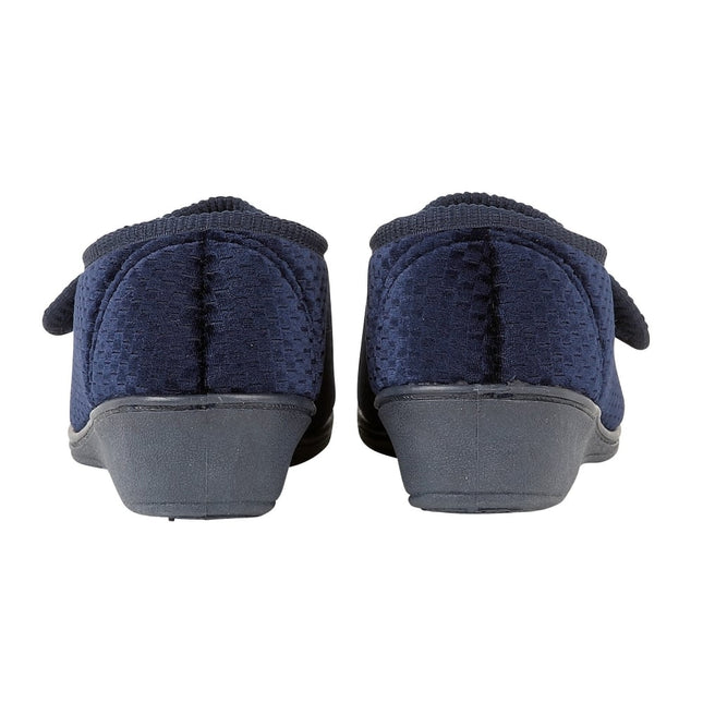 Lotus ULH008 Talma Blue Ladies Slippers
