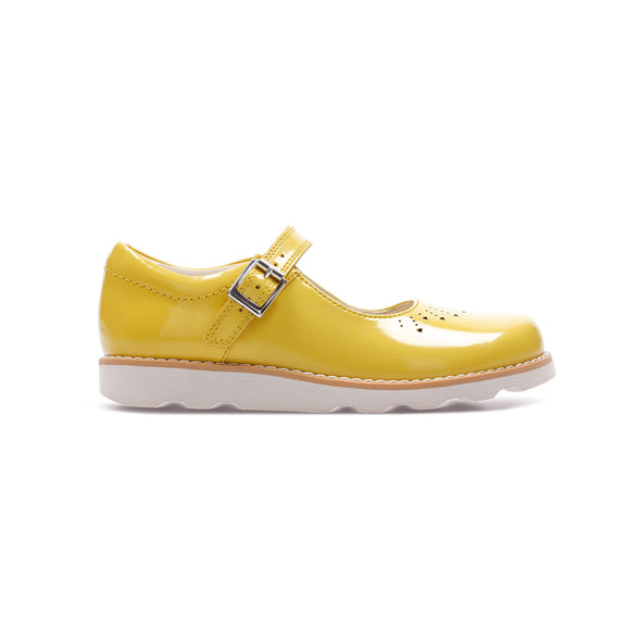 Clarks Crown Jump Yellow Patent F
