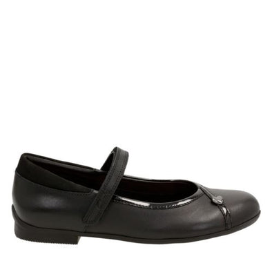 Clarks Dolly Babe Inf Black Leather