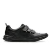 Clarks Hula Thrill Youth Black Leather