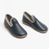 Nordikas 305-O - Navy Leather / Snow-Grey Trim
