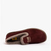 Nordikas 305-O - Burgundy Suede / Snow-Grey Trim