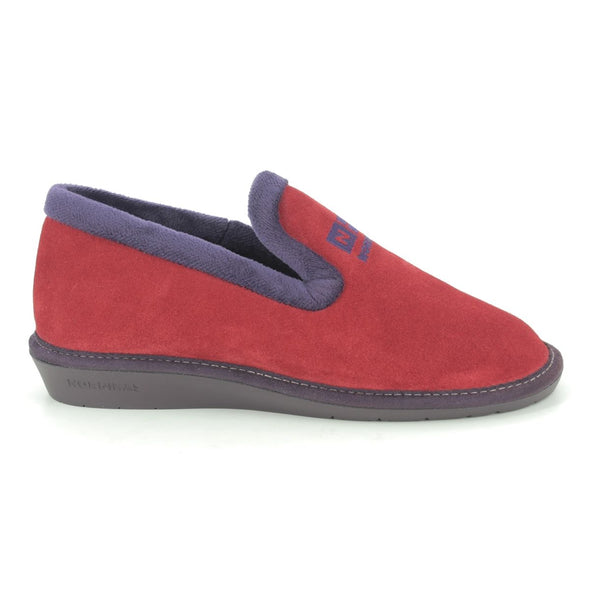 Nordikas 305-O - Cherry Suede / Purple Trim