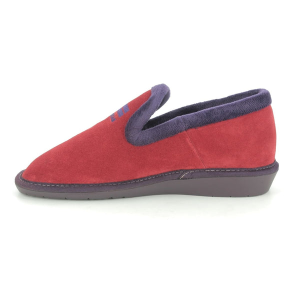 Nordikas 305-O - Cherry Suede / Purple Trim