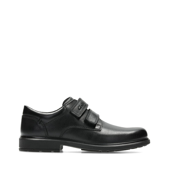Clarks Remi Pace Inf Black Leather