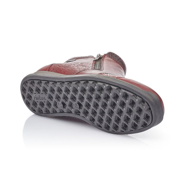Rieker 44281-35 Burgundy