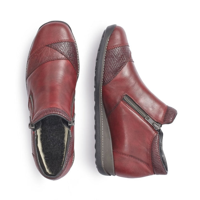 Rieker 44281-35 Burgundy