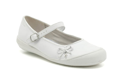 Clarks RITZY GIRL JNR White Leather